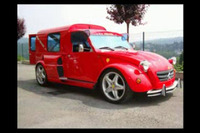 フェラーリ F355 とシトロエン 2CV が合体!! 超クレイジーな1台 画像