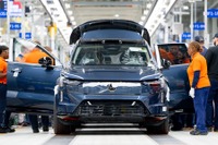 ボルボの新型電動SUV『EX90』、航続600km…米工場で生産開始 画像