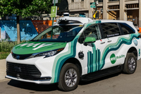 米デトロイトで自動運転車による移動サービス開始へ…May Mobilityがトヨタのミニバンを使用 画像