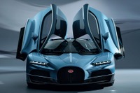 1800馬力の電動ハイパーカー、ブガッティ『トゥールビヨン』発表…ヴェイロン 後継車は2026年発売 画像