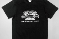トヨタ『スープラ』デザイン Tシャツ発売…歴代のイラスト 画像