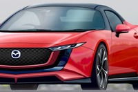 マツダ『RX-9』、次世代ロータリースポーツの予想CG! ワールドプレミアは2025年?…土曜ニュースランキング 画像
