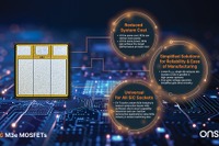 オンセミ、新世代SiC技術「EliteSiC M3e MOSFET」発表…EVパワートレインや急速充電器の性能向上 画像