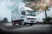 三菱ふそう『eキャンター』販売開始、インドネシア初の量産型電気トラックに 画像