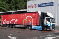 トヨタとコカ・コーラ、水素燃料電池トラックの試験開始…物流の脱炭素化を推進 画像
