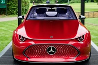 市販化は2025年!メルセデスベンツ『CLA』次期型コンセプト、独ファッションイベントに登場 画像