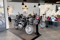 福島県初のトライアンフ正規販売店「トライアンフ郡山」がオープン 画像