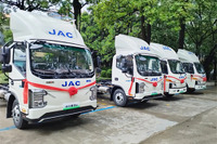 陸上の宇宙船? 中国JAC傘下の「江淮1卡」が新型電動軽トラックを発表 画像