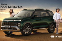 ヒョンデのプレミアムSUV『アルカサール』、改良新型の予約をインドで開始 画像