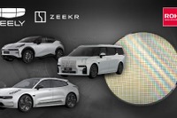 最大822kmのEV航続に貢献、ロームのパワーモジュール、吉利の『ZEEKR』に搭載 画像