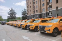 鄭州日産のピックアップトラック『瑞旗7』、緊急車両として中国で活躍へ 画像