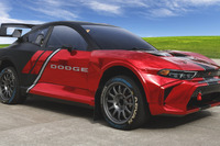 1070馬力のダッジEV『ホーネット』、ジャンプとドリフトで競う米Nitrocrossシリーズ参戦 画像