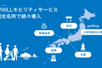 WHILL、京都など観光名所で近距離モビリティサービス開始へ 画像