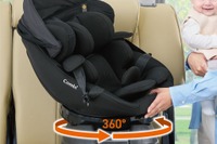 「コンパクトカーでの乗せ降ろし」に強いチャイルドシート…コンビ 画像