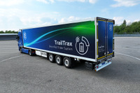 ZFが電動トレーラー公開!「TrailTrax」はCO2を最大40%削減する…IAAトランスポーテーション2024 画像