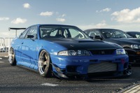 カスタムカーの足元は「レイズ」「MID」のホイールで決める!…湾岸BASE YOKOHAMA~オプションストリートナイトフェス~ 画像