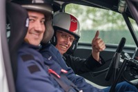 ランチア『イプシロン』新型のラリーカー、ステランティスのタバレスCEOがテスト 画像