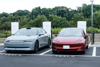 ソニー・ホンダの新型EV、テスラの充電規格採用へ…日本国内初 画像