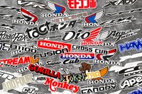 ホンダ車のロゴが特大&高品質ステッカーに、全58種・385円で発売 画像