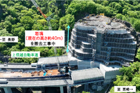 高さ70m！ 上信越道で岩塊撤去現場を公開、NEXCO東日本が実施　11月16日 画像