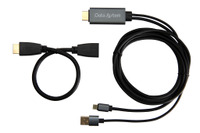 スマホをナビ/ディスプレイに接続…データシステムからミラーリングHDMI変換ケーブル「AV004」が発売 画像