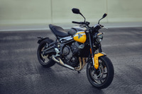［15秒でわかる］トライアンフ『トライデント660』新型…クイックシフターやクルーズコントロールなど標準装備 画像