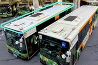 都営バスに放射冷却素材、エネルギー使わず車内温度抑制へ…10月10日より実証実験 画像