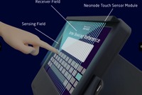 ディスプレイのタッチ操作を“後付け”で可能に、豊田通商傘下のネクスティが日本導入…CEATEC 2024 画像