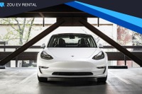 ［15秒でニュース］購入前に試せる！ ゾウEVがテスラ車をレンタルサービス 画像