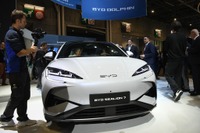 BYD「オーシャン」シリーズ最新作、『SEALION 7』は欧州向けEV…パリモーターショー2024で発表 画像