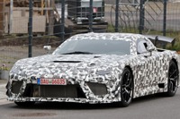 噂のレクサス『LFA II』、実車がついに現れた! 900馬力の4.0リットルV8ハイブリッド搭載か? 画像