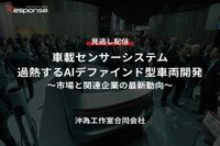 【セミナー見逃し配信】※プレミアム会員限定「車載センサーシステム・過熱するAIデファインド型車両開発~市場と関連企業の最新動向~」 画像