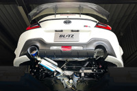 『GR86/BRZ』に輝くチタンブルー! ブリッツのオールチタン製エキゾースト「ニュルスペックF-Ti」がラインアップ追加 画像