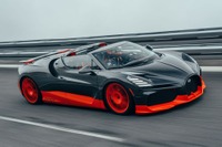 オープンカー世界最速記録「453.91km/h」で更新! ブガッティ『W16ミストラル』 画像