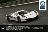 438.7km/hでギネス認定、アスパーク『アウルSP600』が電動ハイパーカー世界最速に 画像