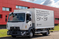 ルノー、改造EVトラックの公道走行認可を取得…フランス初 画像