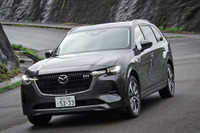 【マツダ CX-80 新型試乗】業界初!?「犬」目線の3列目シートインプレ…島崎七生人 画像