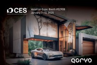 UWBなど自動車向け最新技術、Qorvoが「CES 2025」出展へ 画像
