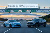 ホンダ、次世代ハイブリッド「e:HEV」システム公開…燃費10%以上向上へ 画像