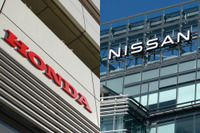 【株価】日産ストップ高もホンダは下落、経営統合報道受け株価は明暗分ける 画像