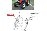 【リコール】クボタ 農耕トラクタ 24車種…勝手に動き出す 画像
