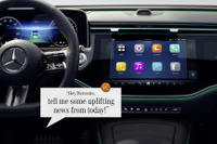 メルセデスベンツ、AI搭載の新型音声アシスタント発表…車内で自然な会話が可能に 画像