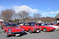 鮮やかな赤のコスモスポーツや白のトヨタ2000GTなど…アクト冬フェス~クリスマスファイナルクラシックカーミーティング 画像