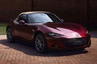 マツダ『ロードスター』、35周年記念車を発表…赤いボディにタン内装 画像