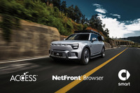 スマートの新世代EV、ACCESSの「NetFront Browser」採用…車載コネクティビティ強化 画像