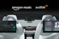 ソニー・ホンダ「AFEELA」、Amazon MusicとAudibleを車内エンタメに導入…CES 2025 画像
