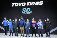 創業80周年のトーヨータイヤ!サステナ素材91%のオプカン登場、今年もモータースポーツに本気だ…東京オートサロン2025 画像