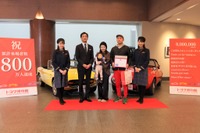 トヨタ博物館が来館者800万人…トヨタスポーツ「800」とホンダ「S800」を展示 画像
