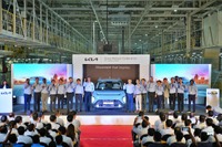 キアの新型SUV『シロス』、インドで生産開始…世界市場への輸出も計画 画像
