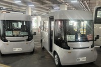 日本製EVミニバス、フィリピンの大型ショッピングモールに納車…電池は交換式 画像